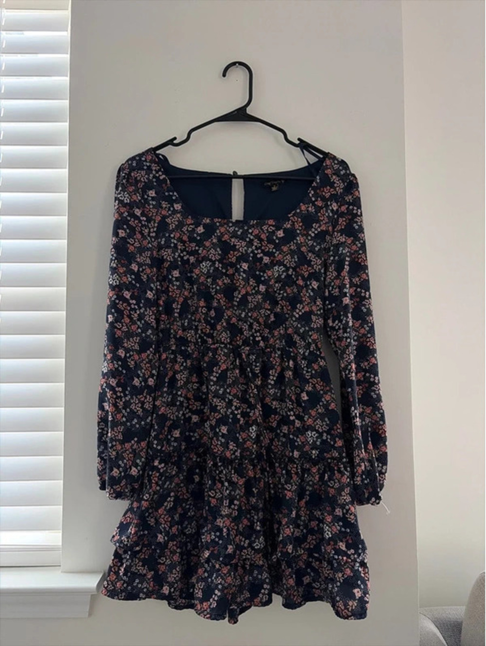 City Triangles Floral Fall Dress